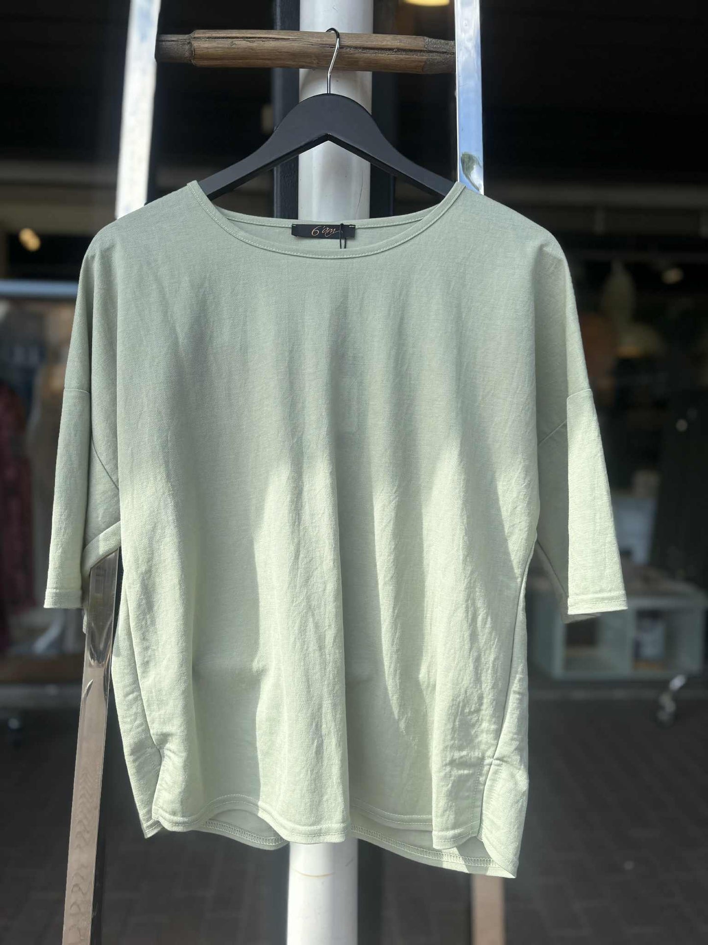 6 am Masia blue og green lino