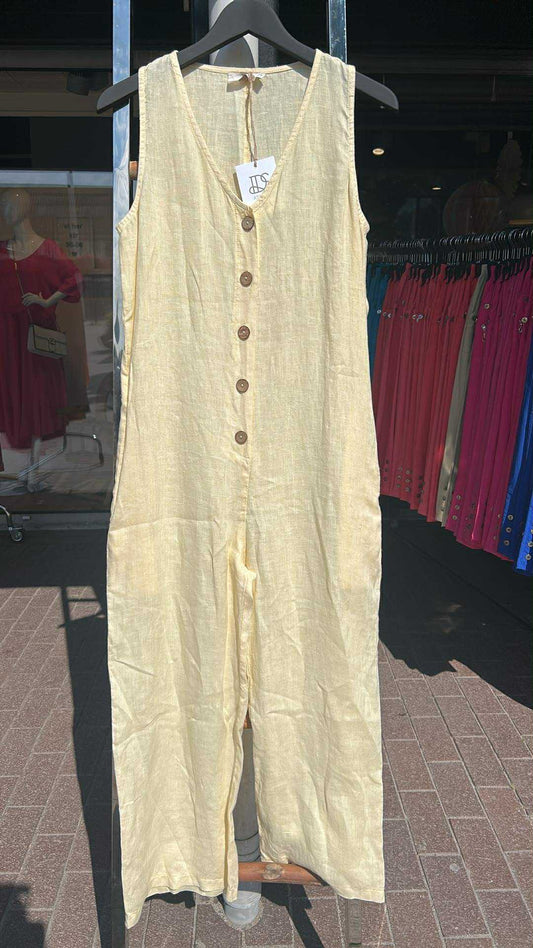 DS Collection jumpsuit, Gul