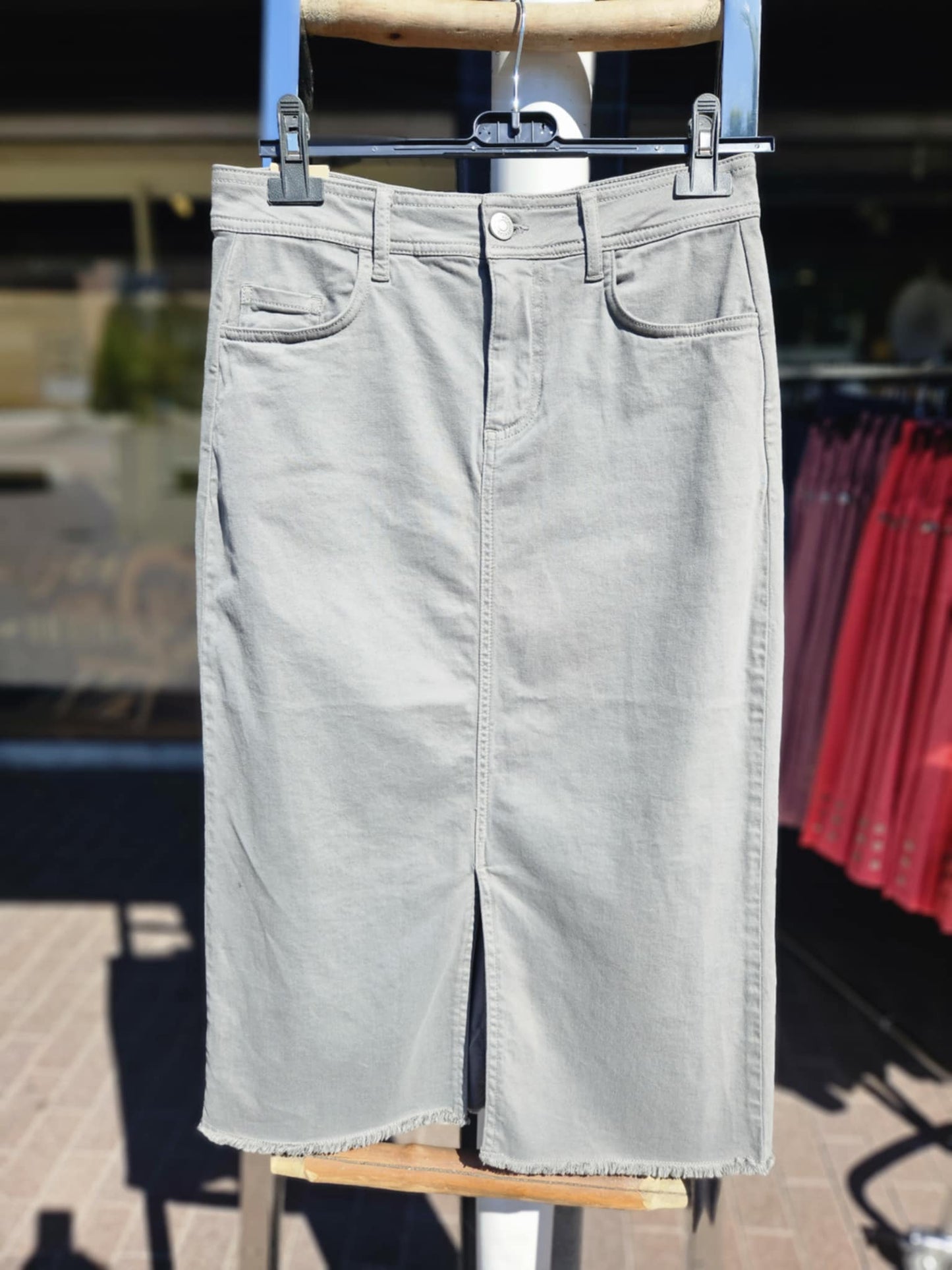 Soya concept- khaki green skirt