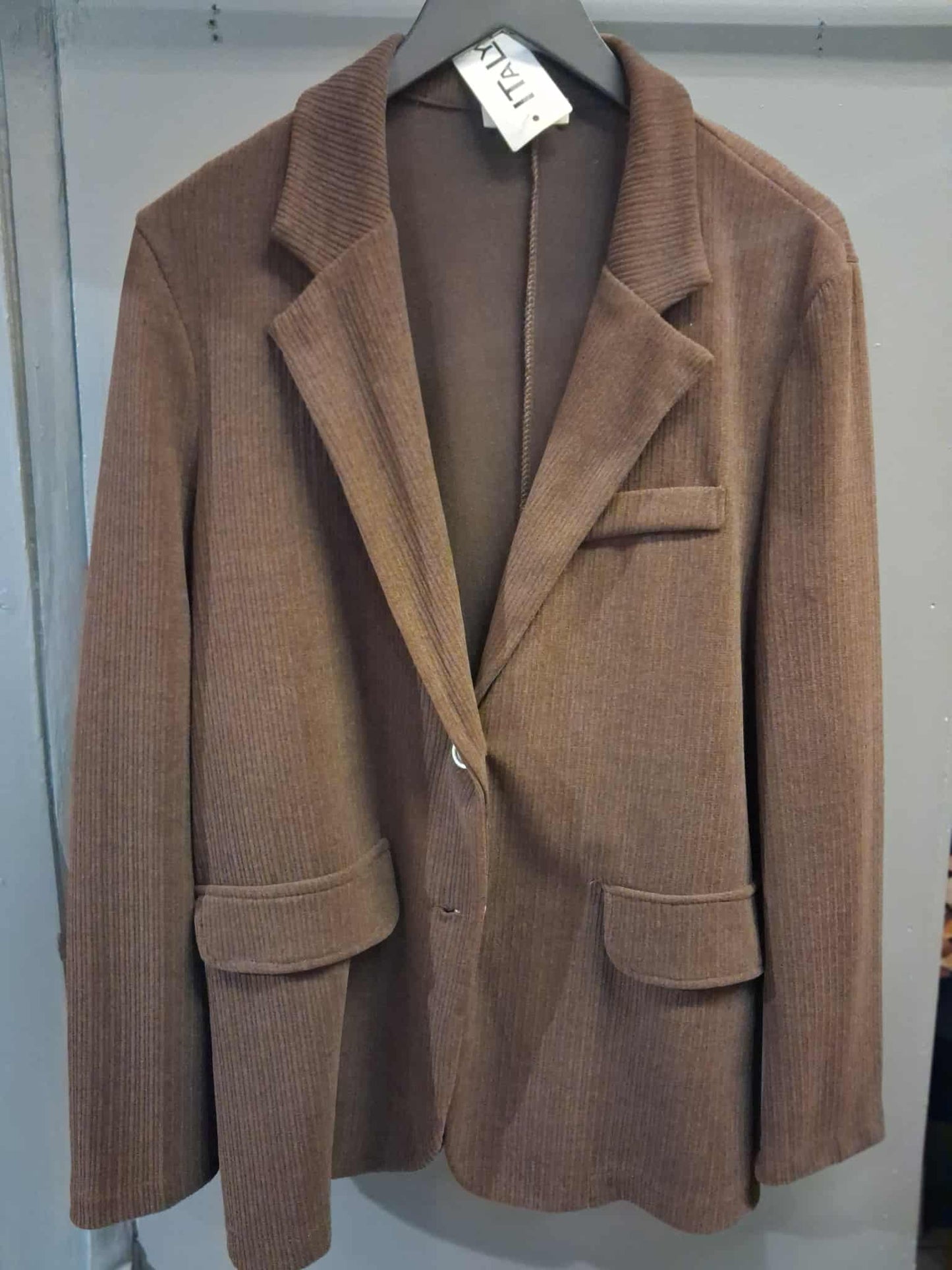 Bella Italia dress jakke brun