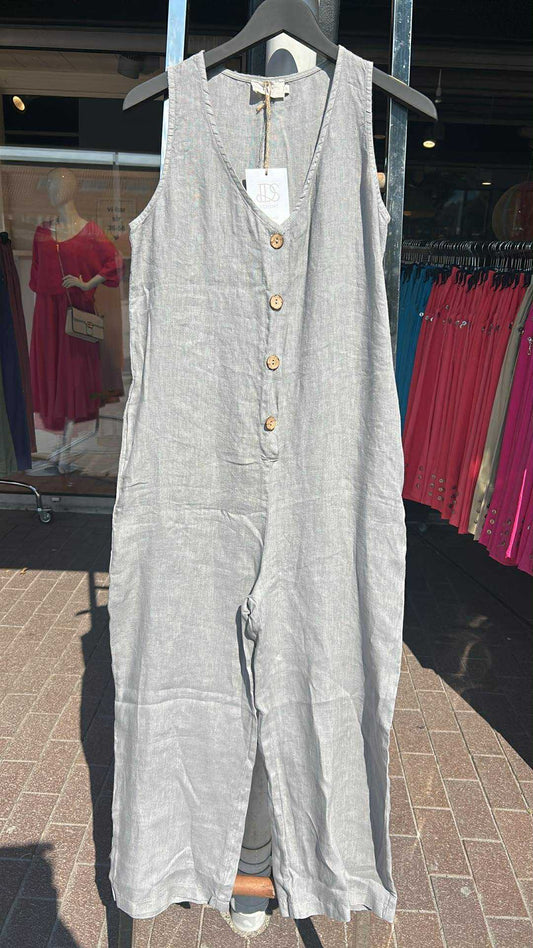 DS Collection jumpsuit, grå
