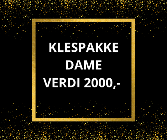 TIKTOK KLESPOSE - verdi 2000kr