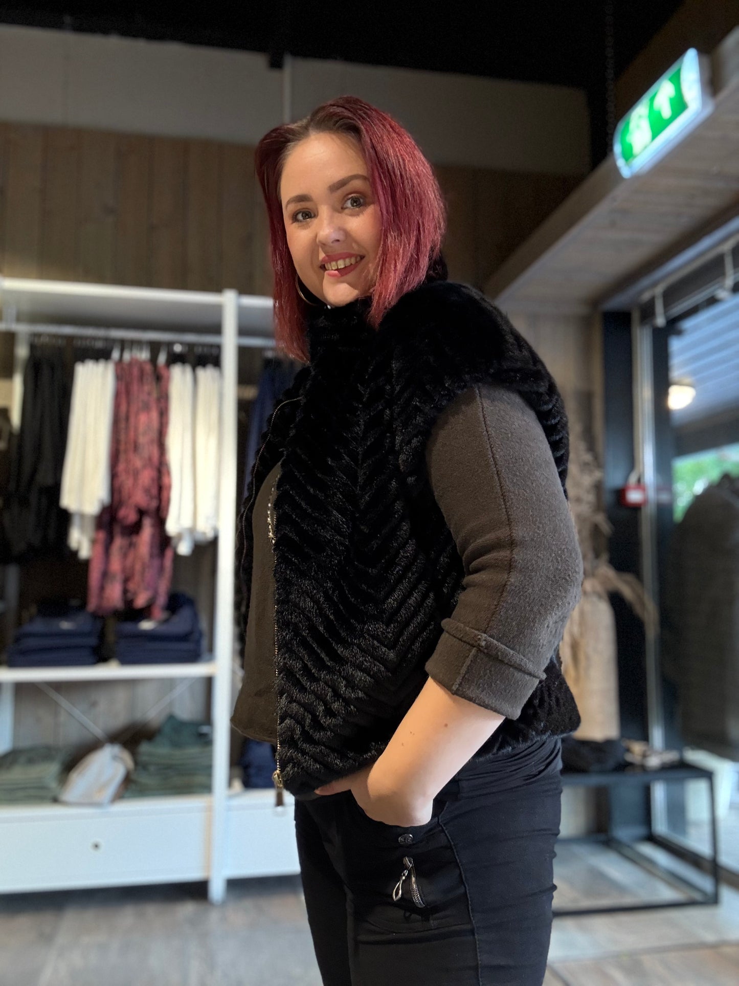 Bæltecompagniet vest sort