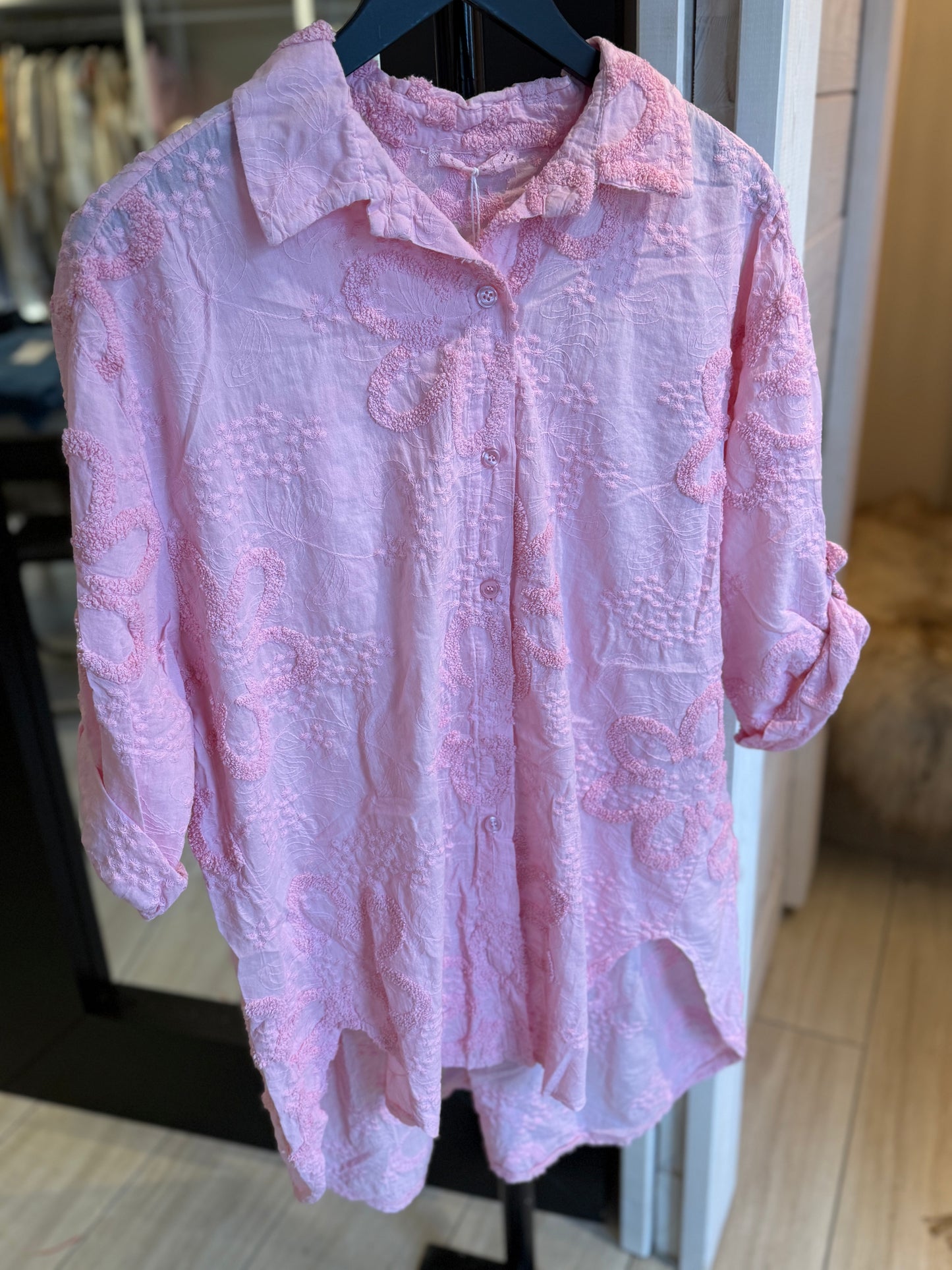 Just moda- pink shirt
