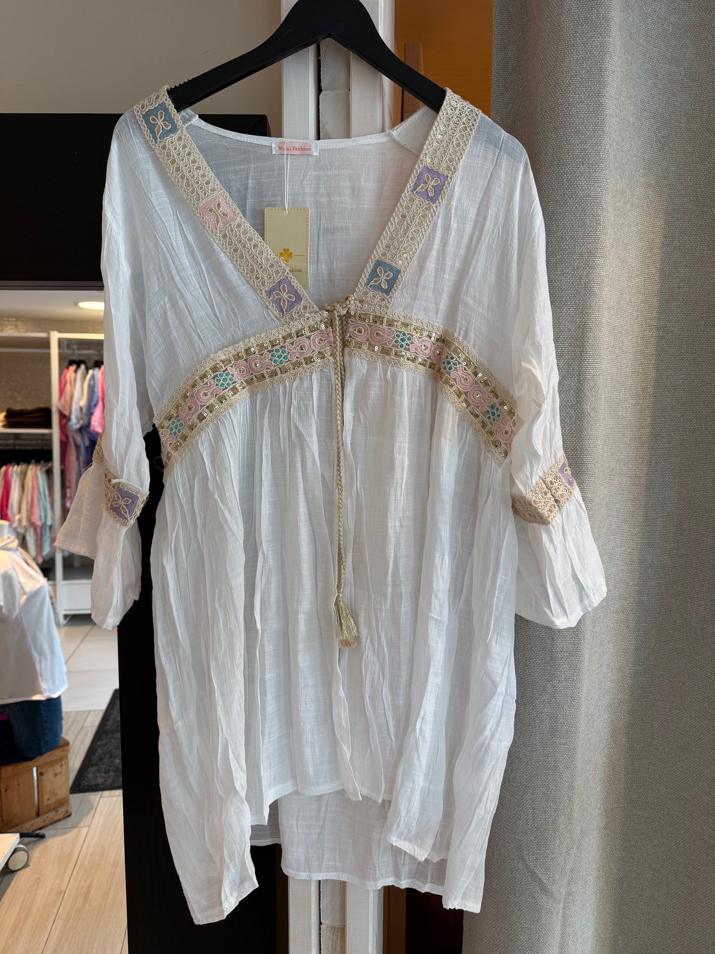 Savanna- blouse white