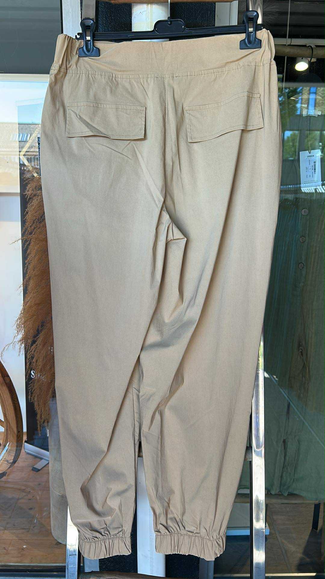 Black Colour bukse beige