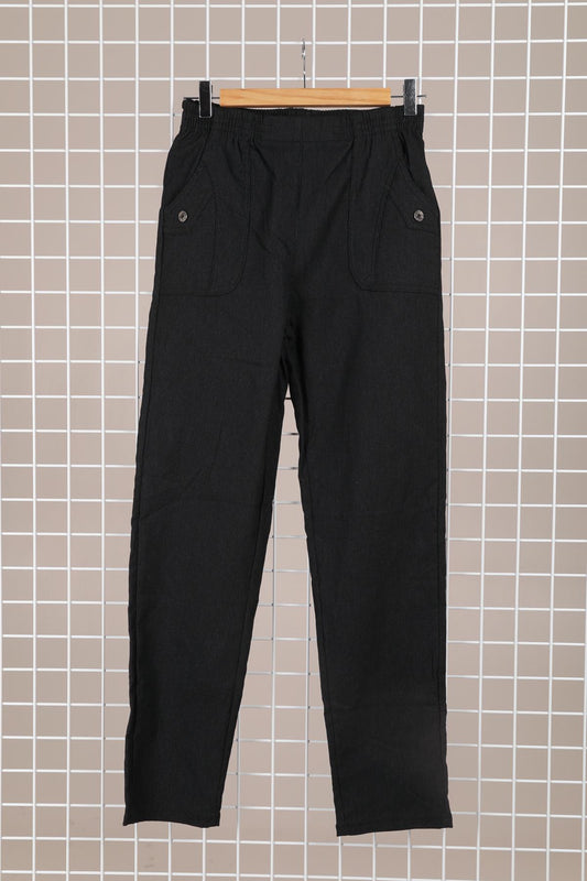 J.S.T bukse sort m/ for WINTER