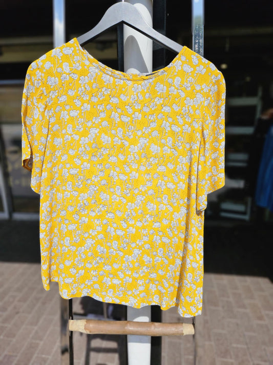 No 1 by ox flower turid blouse