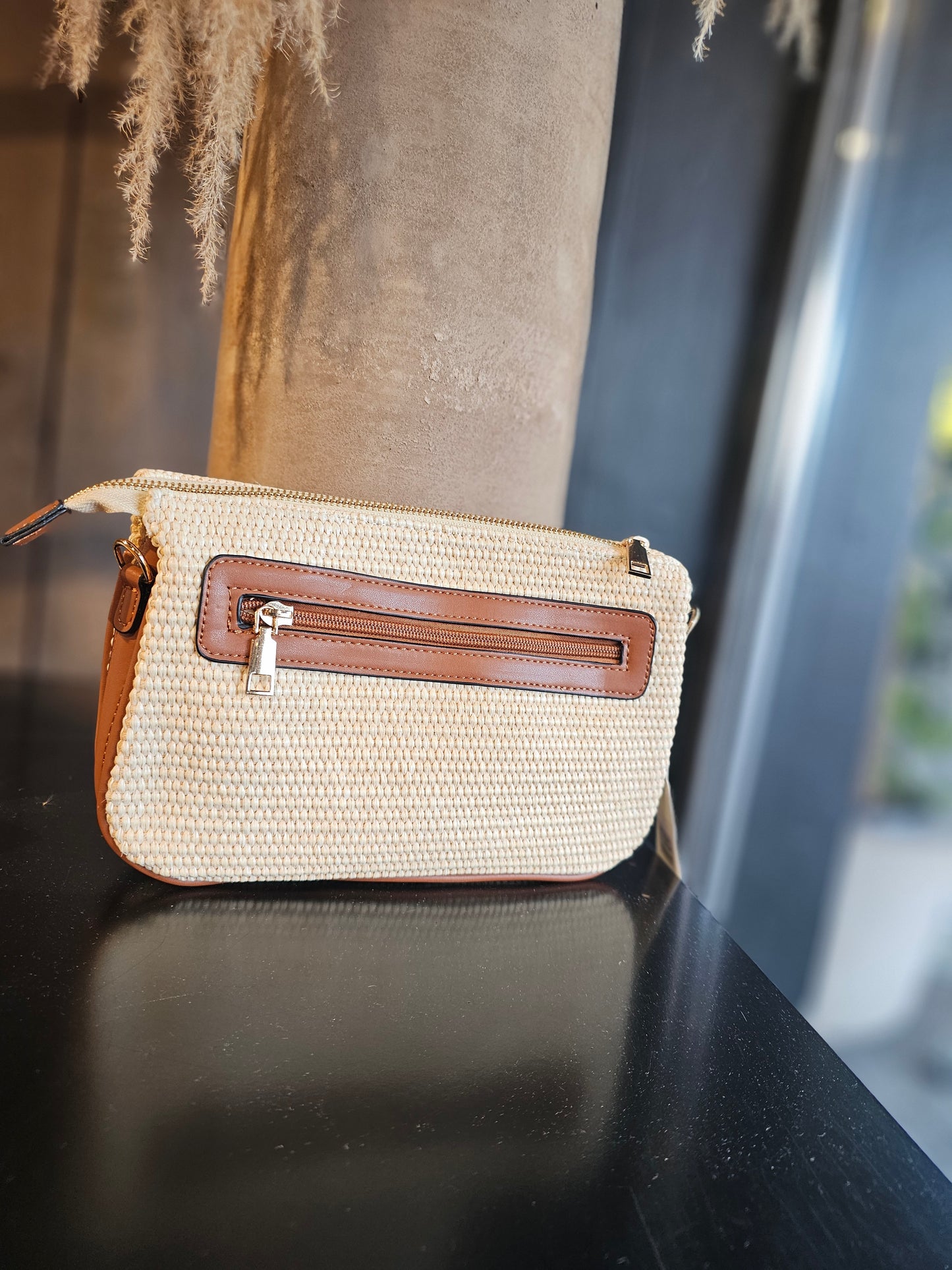 Sunny skulderbag beige