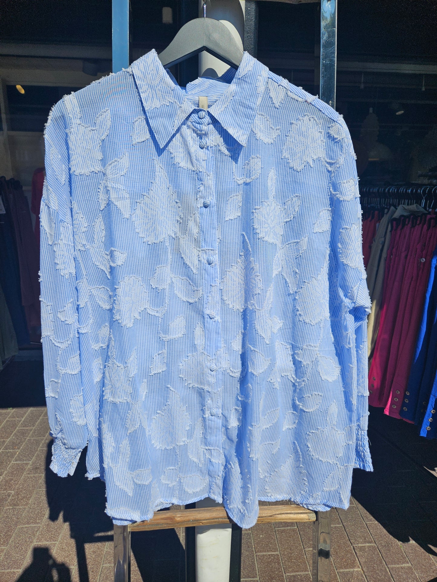 Casseiopeia bluse lyseblå