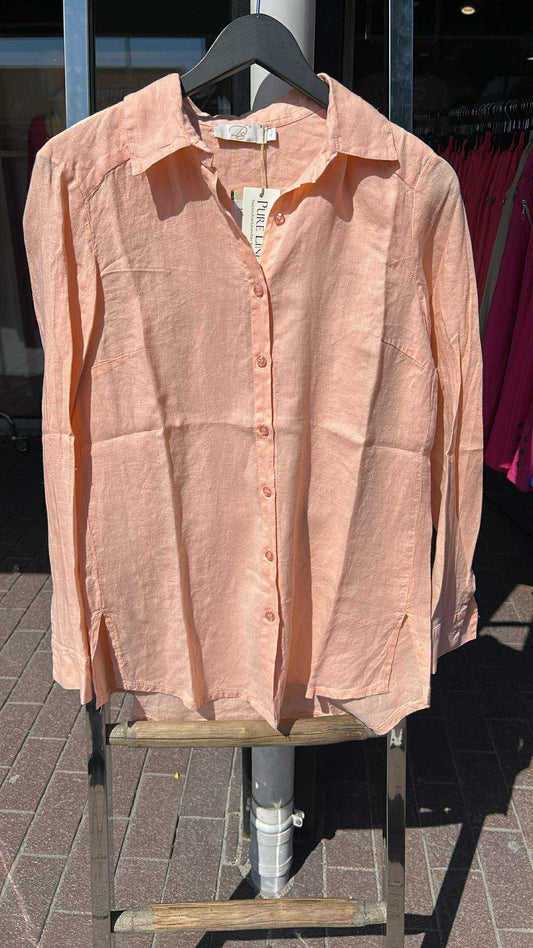 DS Collection shirt, lys aprikos
