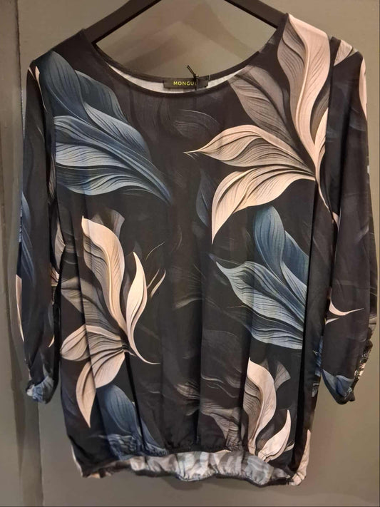 Mongul Vivi Blue Flora Overdel