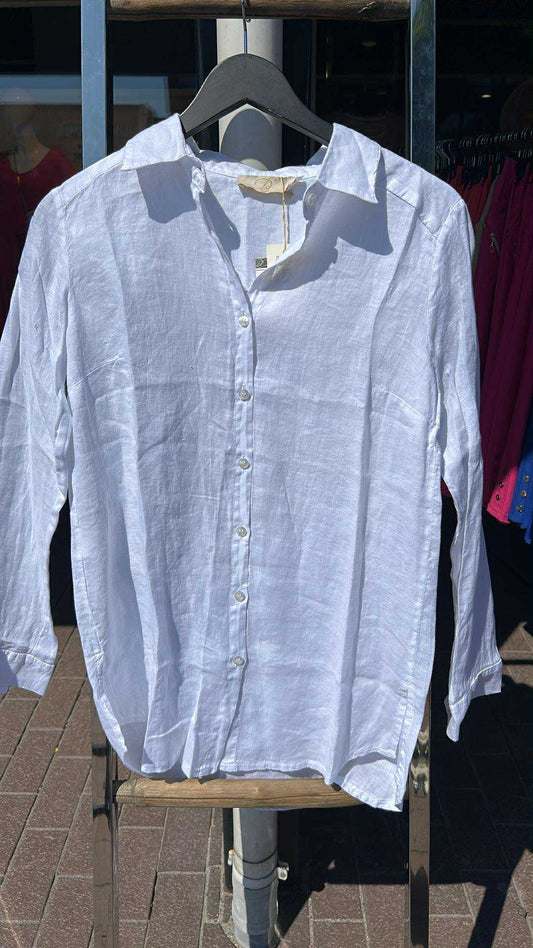 DS Collection shirt, hvit