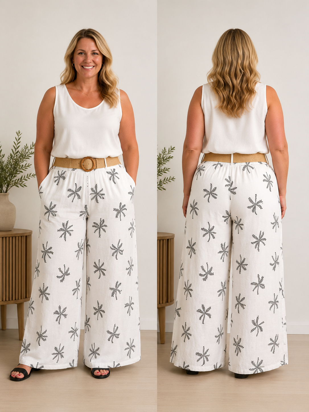 Just moda- Hawaii bukseskjørt