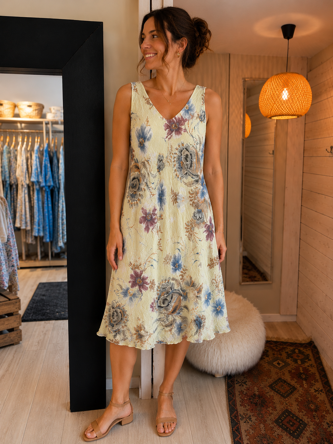 Bestselger dress- yellow