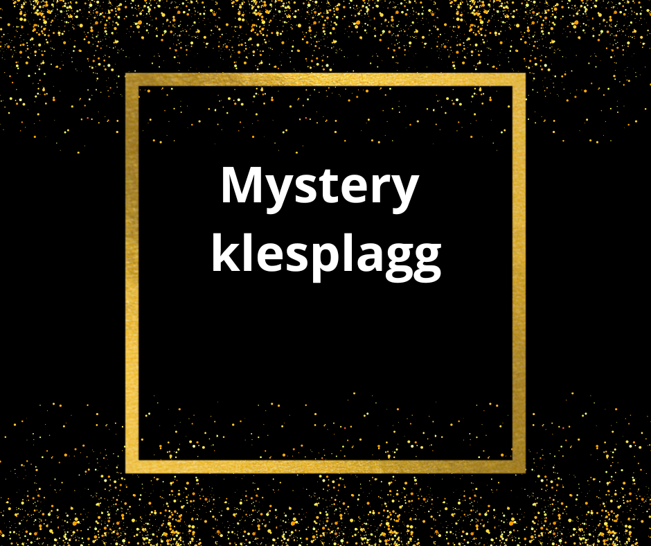 Mystery klesplagg- du velger størrelse!