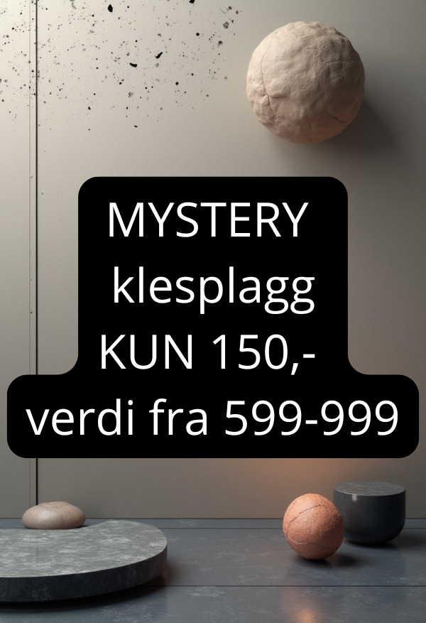 Mystery klesplagg KUN 150,-