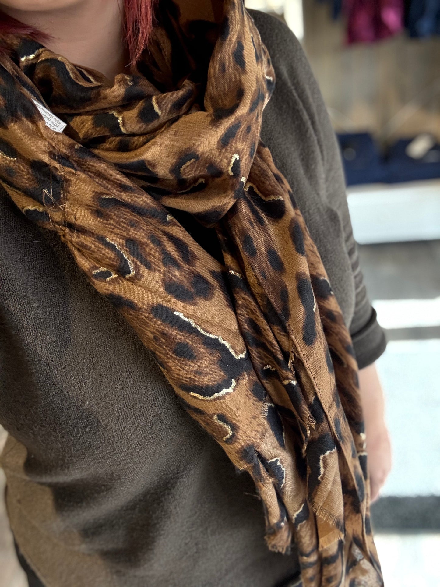 Skjerf leopard