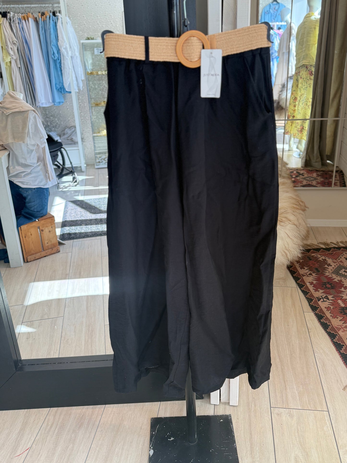 Bukse- m/belte flere farger