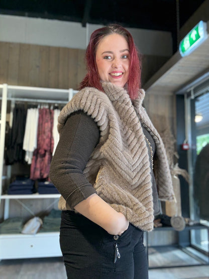 Bæltecompagniet vest beige