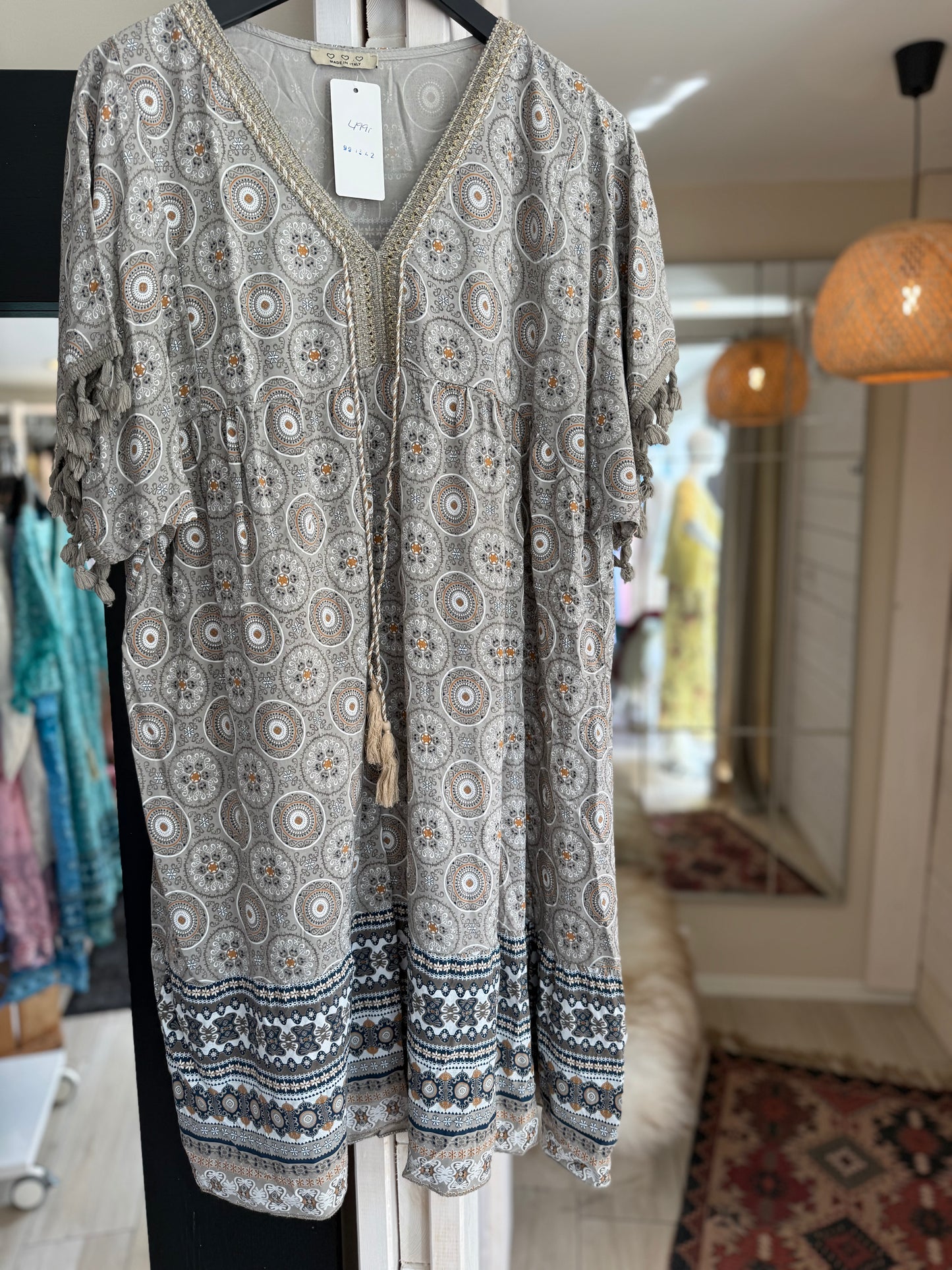 Nyhet - bestselger dress- grå/brun