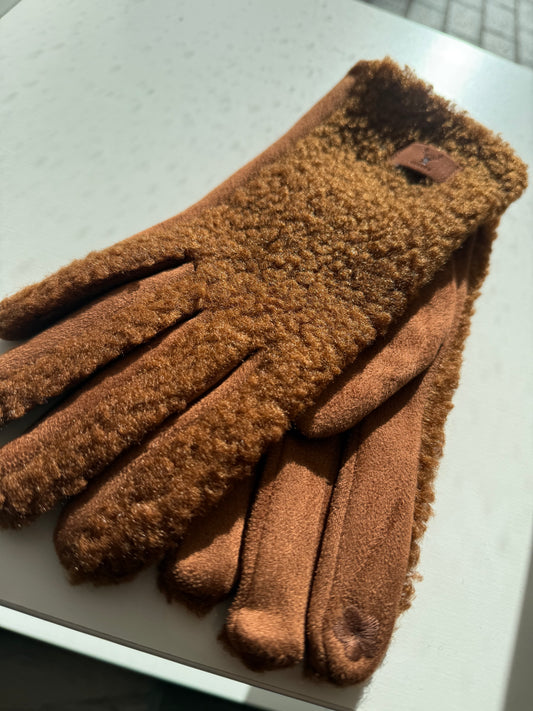Hansker m/ touch på pekefinger og tommel