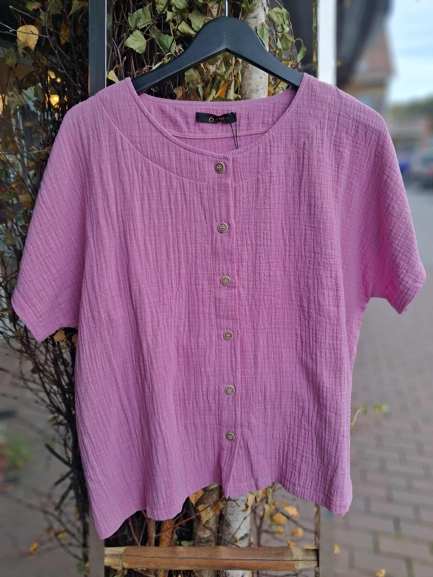 6am blouse pink