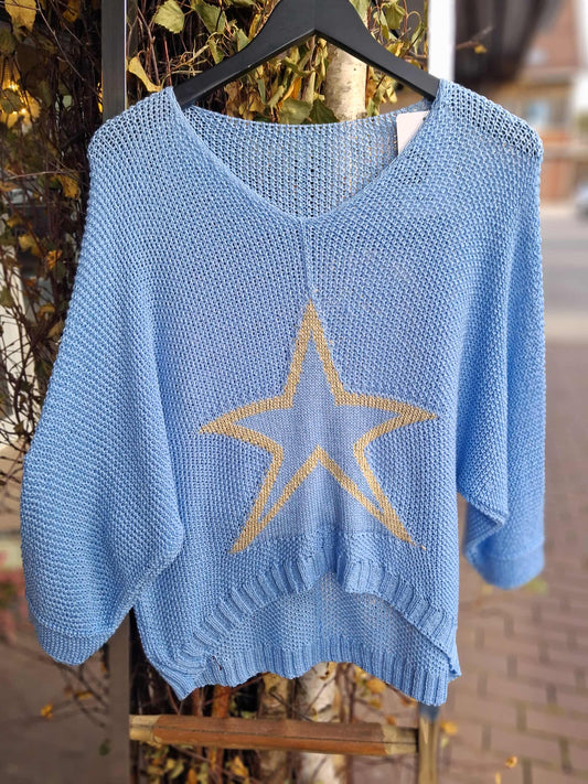 Viscose strikk star