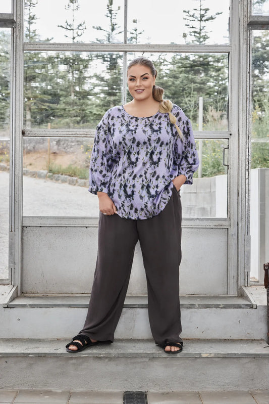 Nr1byox- paysley purple uten krage