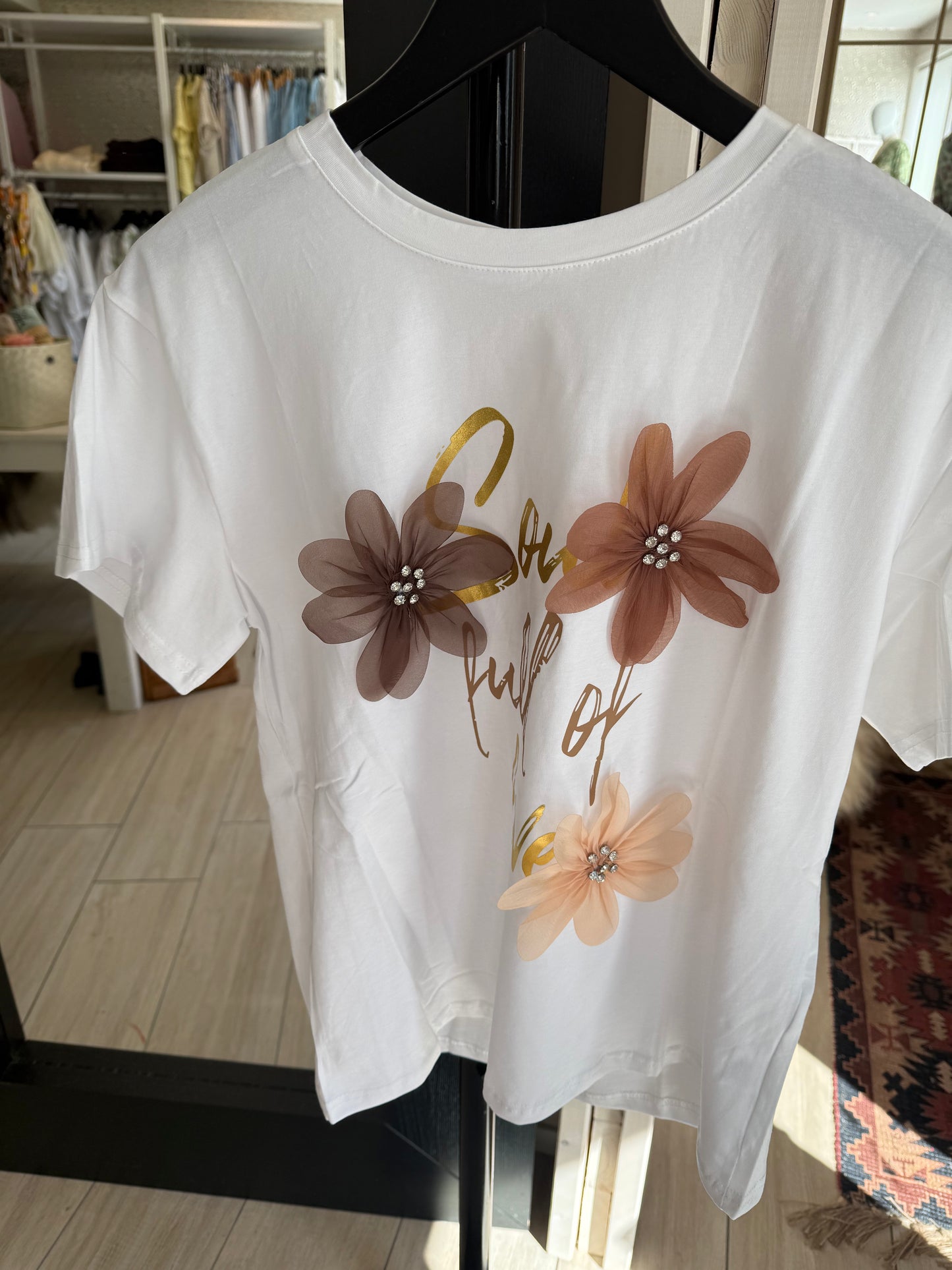 T-shirt- flower