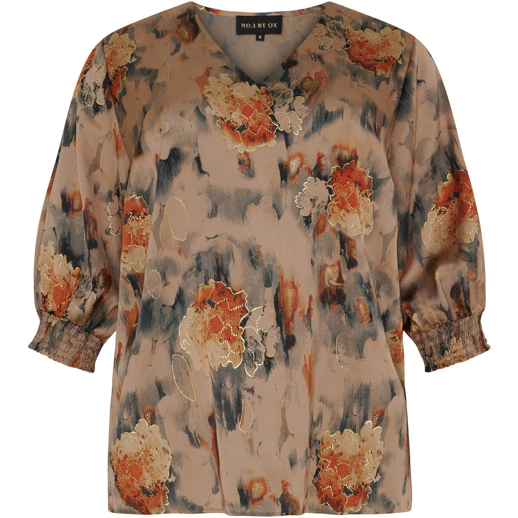 Nr 1 by ox - raglan blouse v-neck
