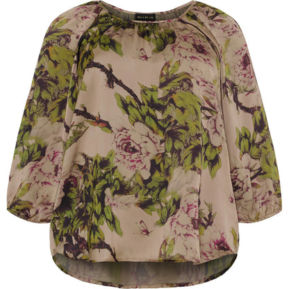 Nr 1 by ox- raglan blouse flower