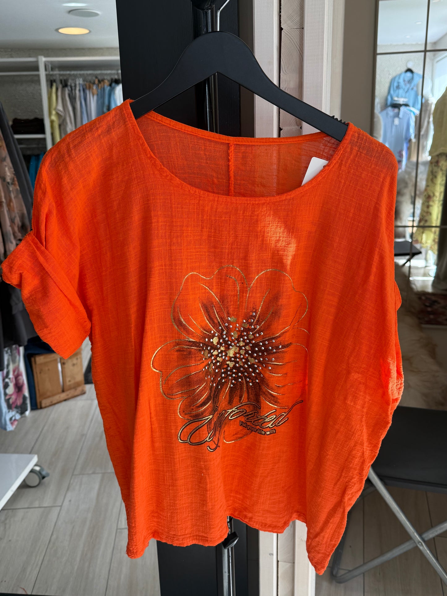 Orange- flower