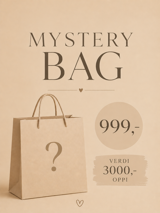 Mystery bag med klær verdi 3000
