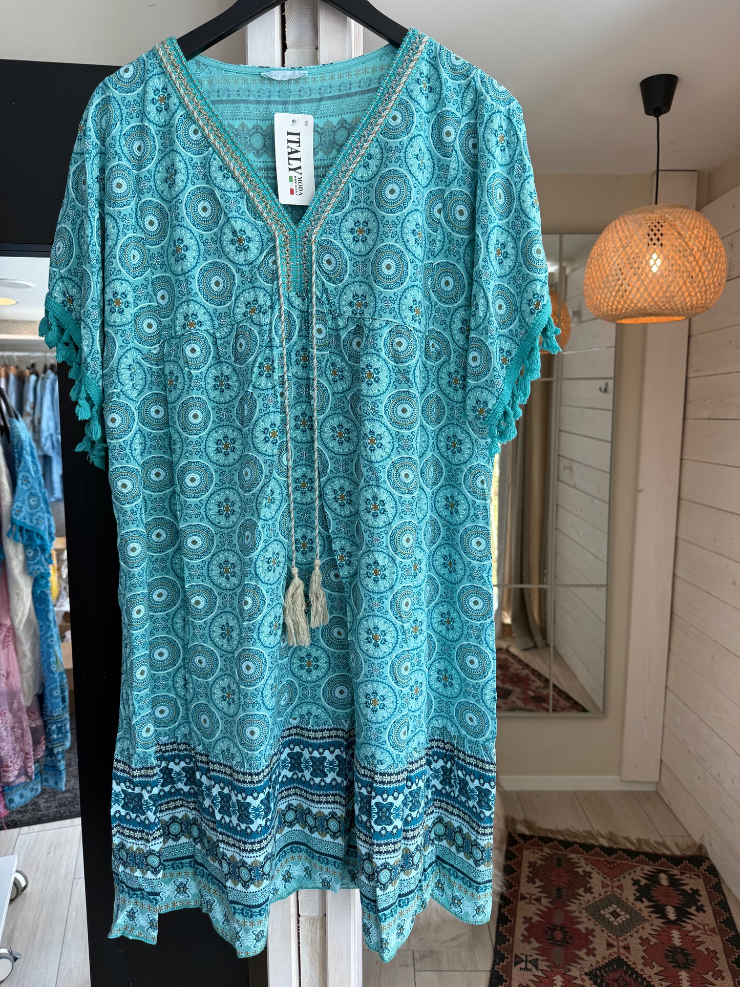 Nyhet - Bestselger - turkis dress