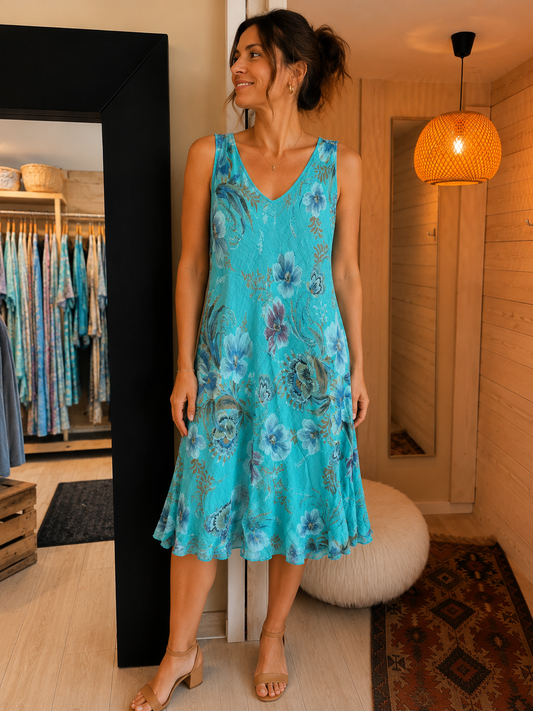 Bestselger dress- turkis
