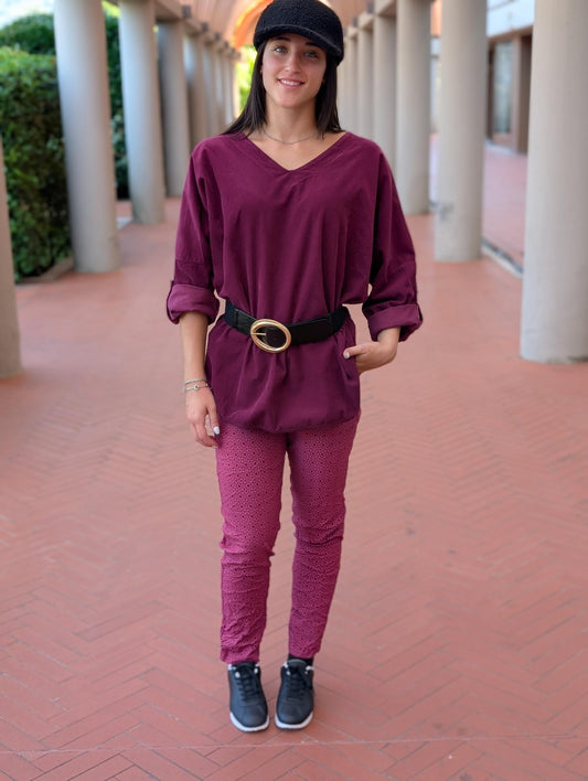 Cord Blouse  i 4 farger