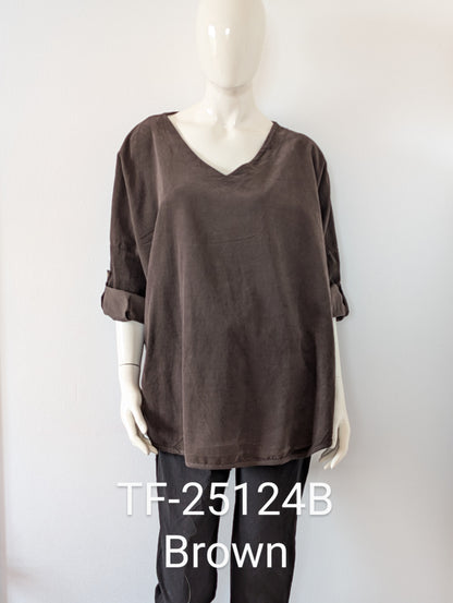 Cord Blouse  i 4 farger
