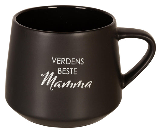Krus Verdens beste mamma 275ml 270g D:8/9,5cm H:7,5cm