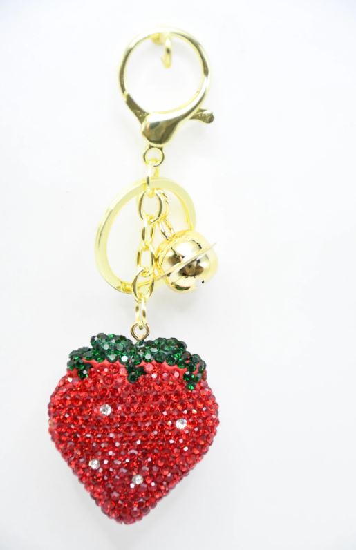 Key ring strawberry