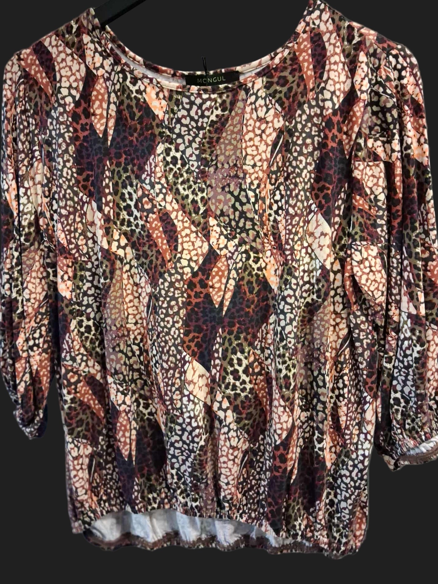 Mongul Vivi Bordoux Animal Overdel