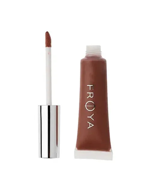 Frøya Silk Lipgloss No 6. Medium brun med rosa undertone