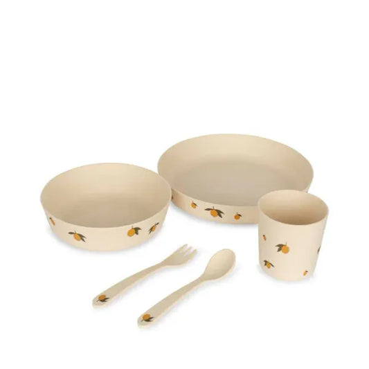 PLA dinner sets lemon Konges sløjd