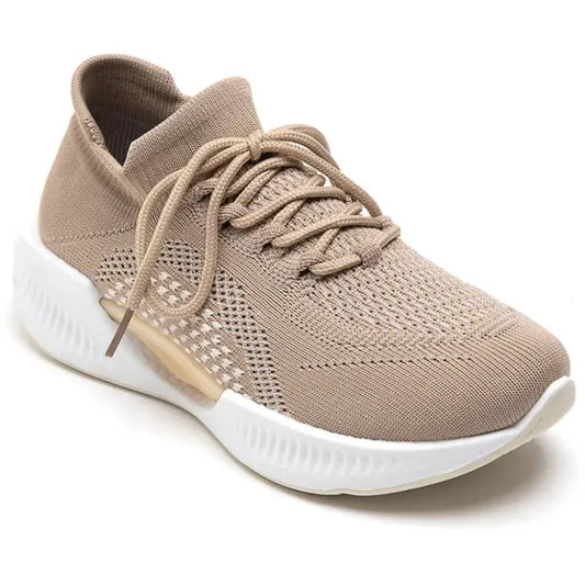 Polly sneacers taupe